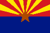 Website Arizona: klik op de vlag - Arizona, Phoenix, Flagstaff, Sedona, Kayenta, Canyon de Chelly, Grand Canyon, Monument Valley, Hooverdam, Bluff
