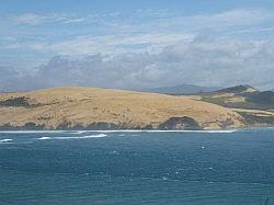 De ingang van Hokianga Harbour